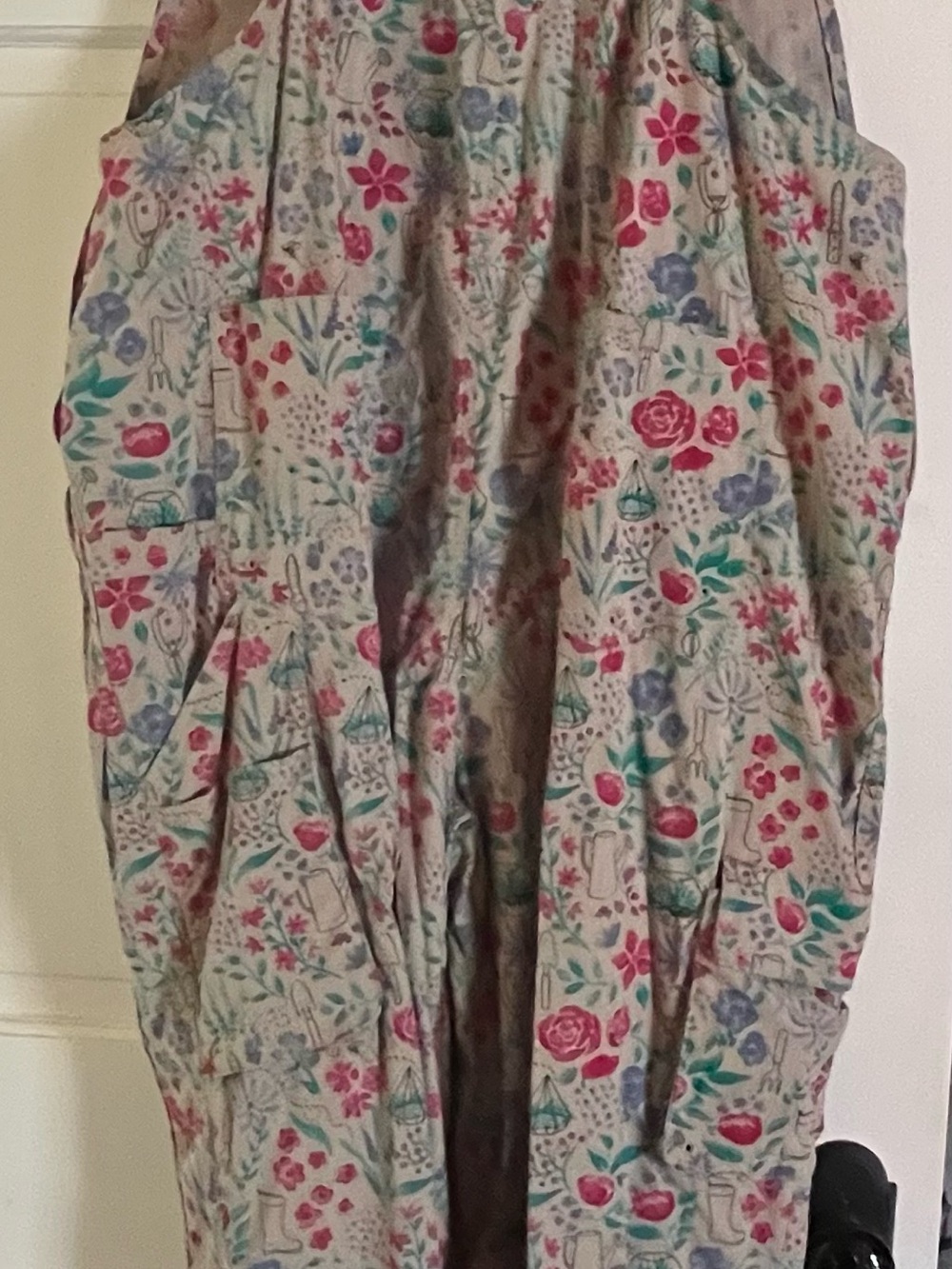 NWOT Duluth Trading Heirloom Gardening Floral Print Women's Overalls - Picture 4 of 5